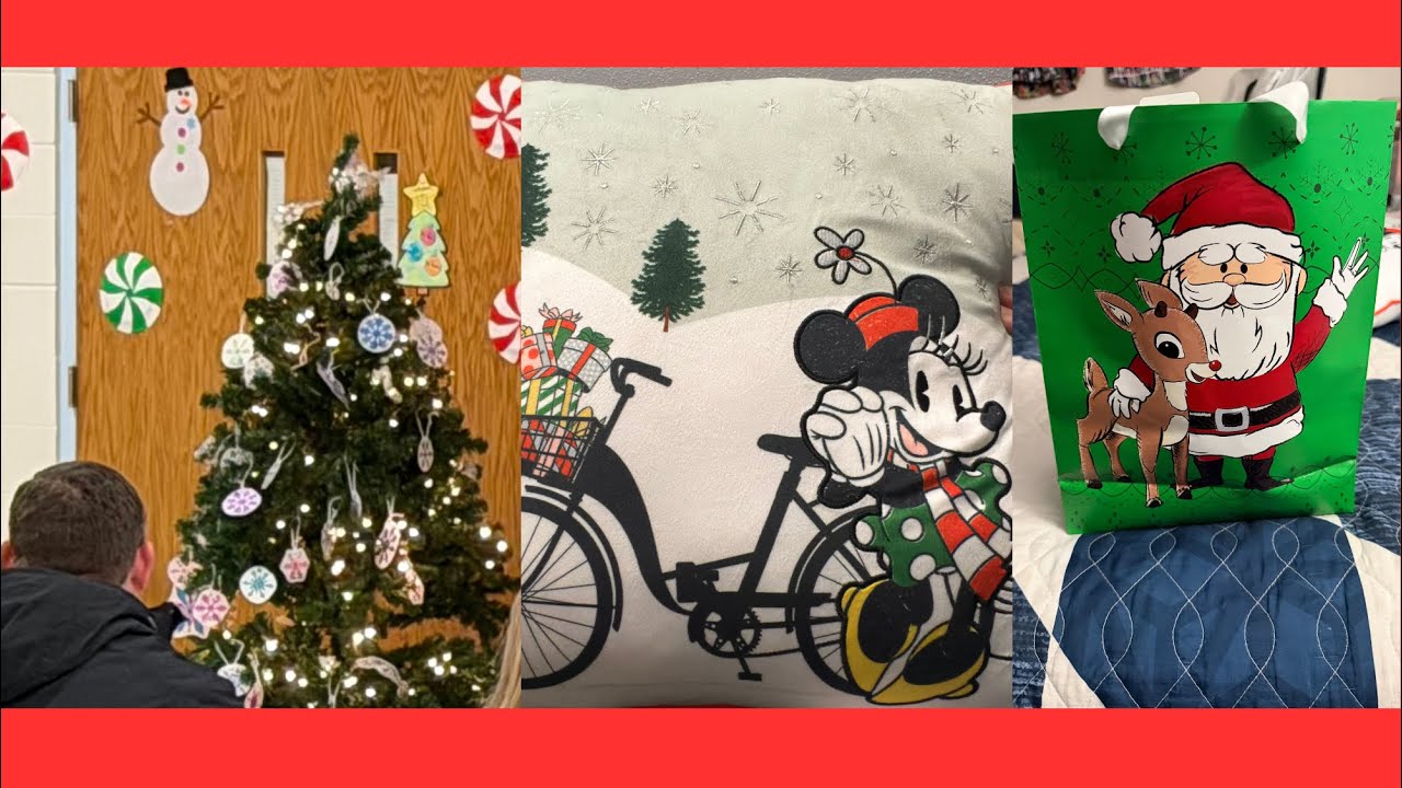 VLOGMAS 2025 DAY 10/11 new pillow, Mia’s winter concert and gift exchange 