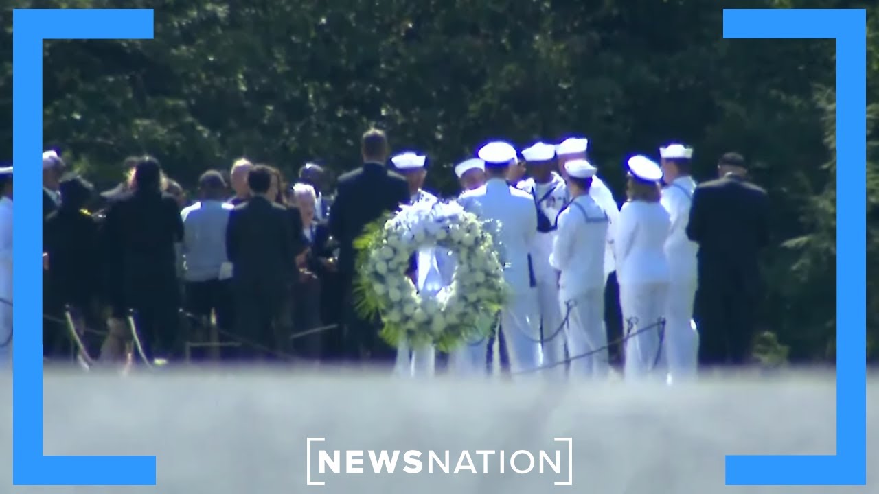 Biden, Harris in wreath-laying ceremony at Flight 93 memorial