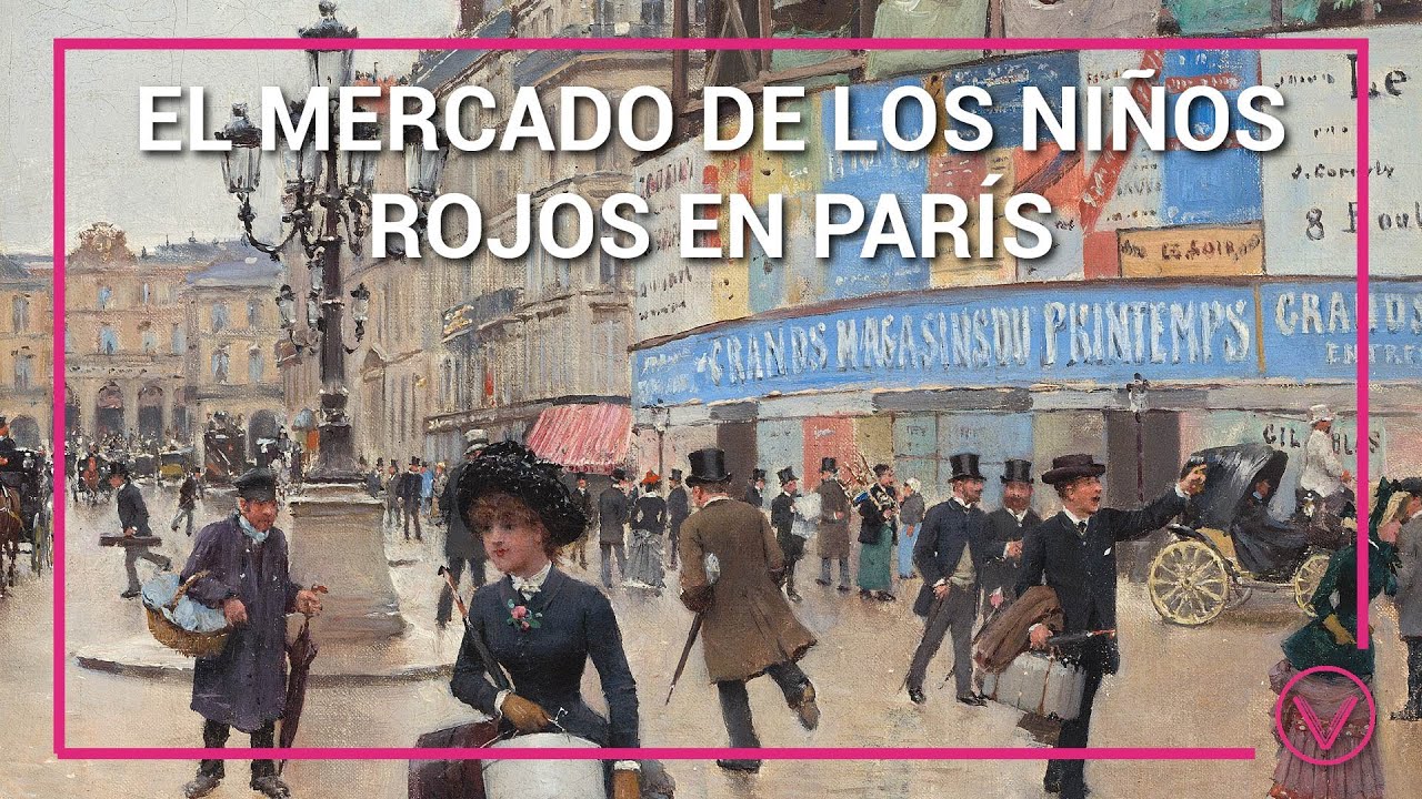 El Mercado de los Niños Rojos en París