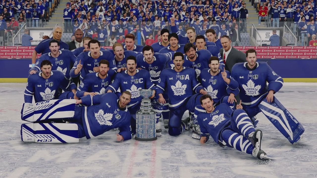 NHL 25 - Toronto Maple Leafs win the Stanley Cup!