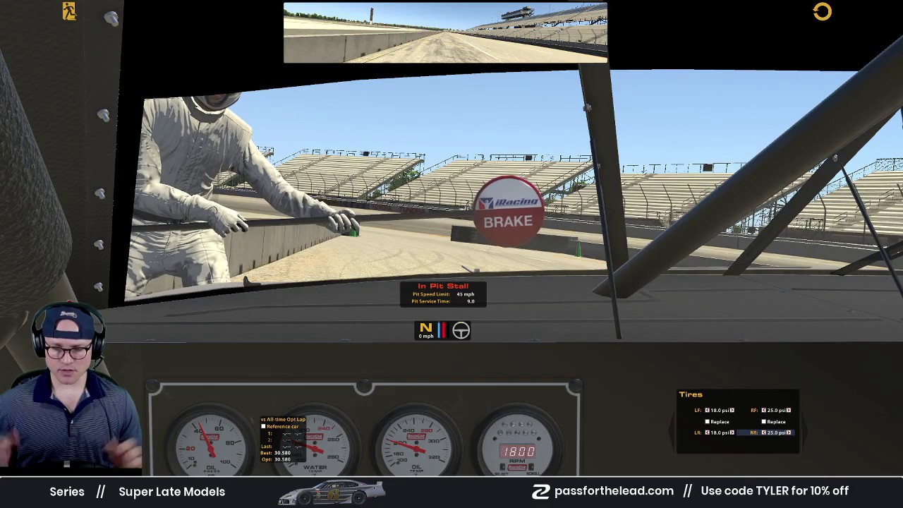 iRacing - How to Make Better Pit Stop Adjustments in the Super Late Model