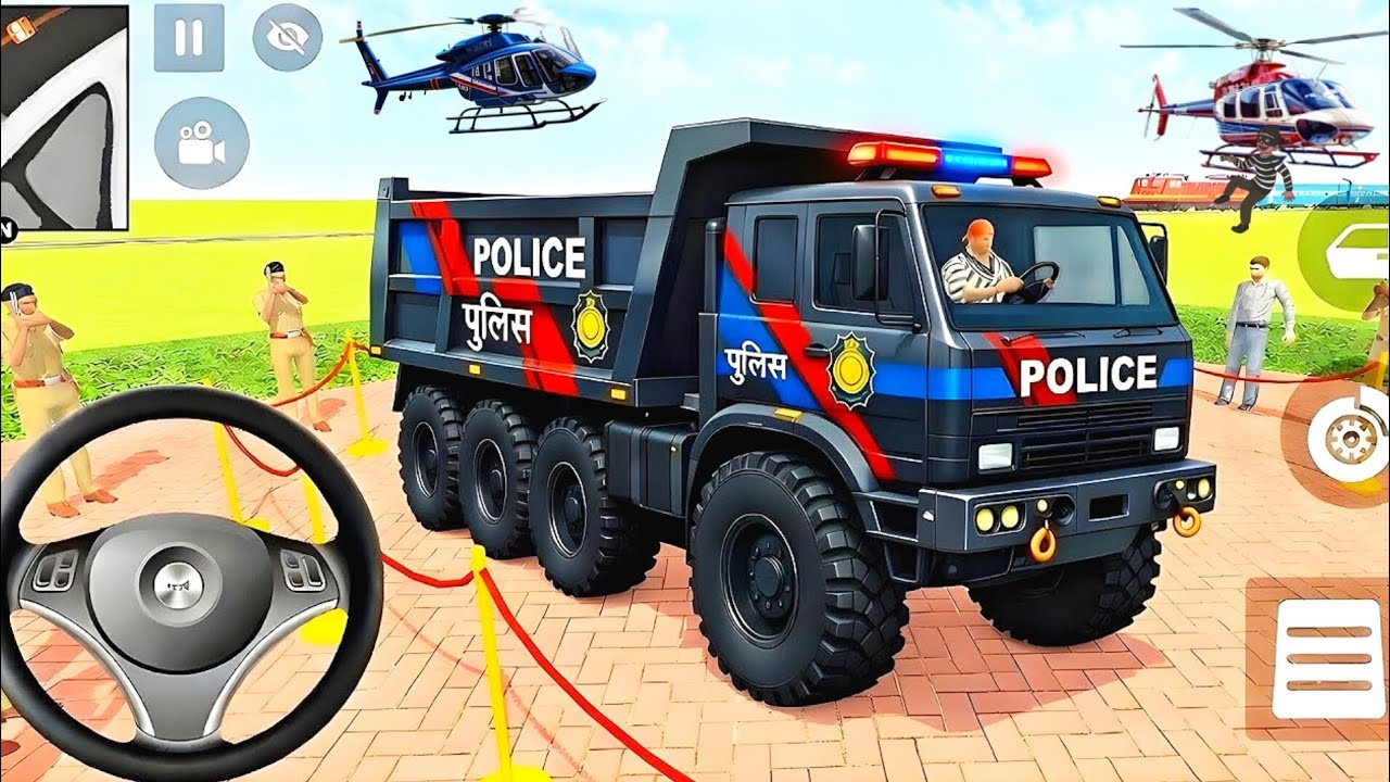 🤑Indian Theft Auto Simulator🤩Indian Showroom Purchase😲Modified Luxury Police Dumper And Bike🎮Game