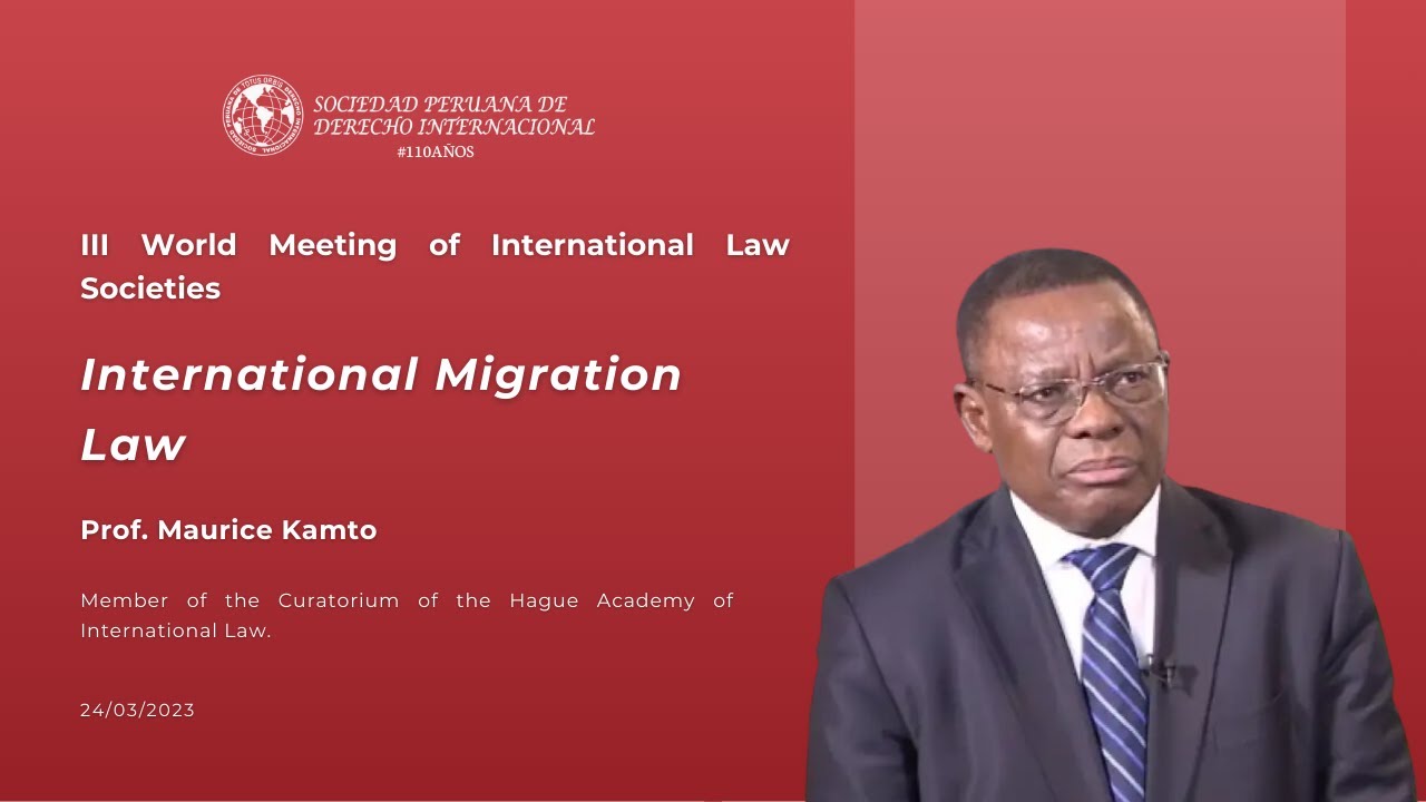 International Migration Law- Maurice Kamto