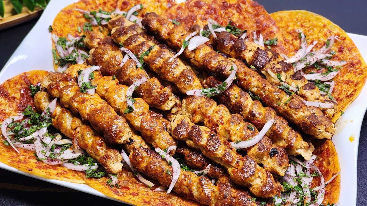 بتحدى فيه المطاعم! سر طراوة كباب الدجاج بدون دهن خروف 🍢🔥