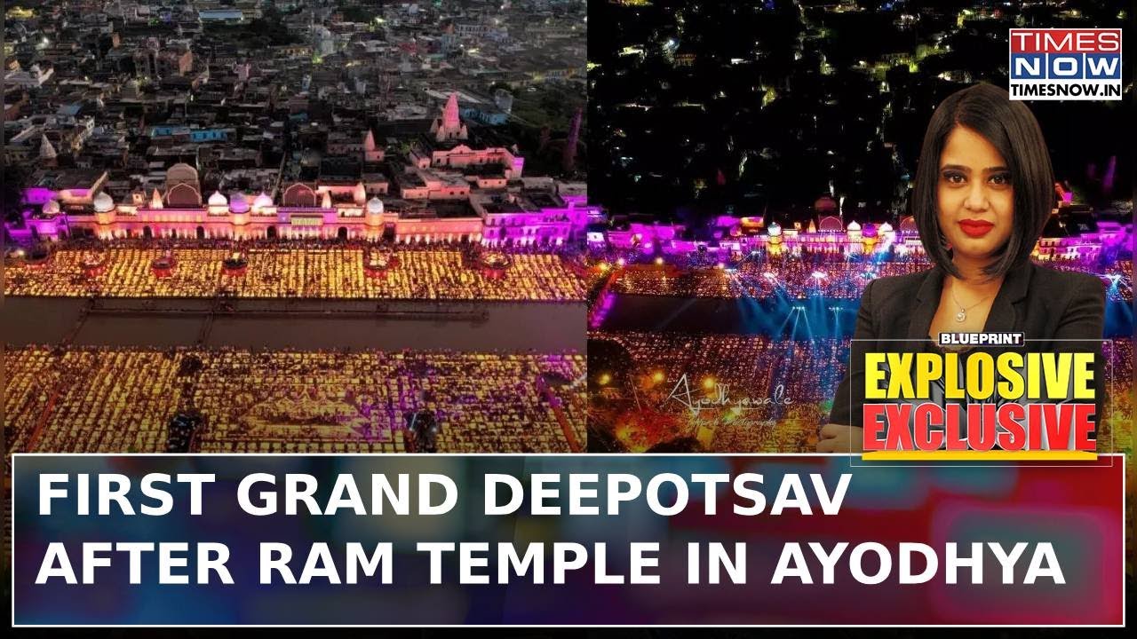 Diwali: Bhavya Deepotsav In Ram Nagari, 28 Lakh Diyas Radiate In Ayodhya| Blueprint