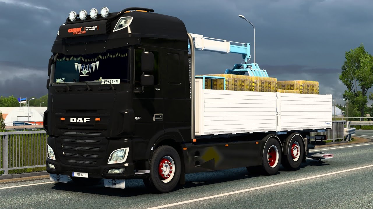 Euro Truck Simulator 2 1.46 | DAF XF 106 | Vyborg-Luga | ETS2 Mods