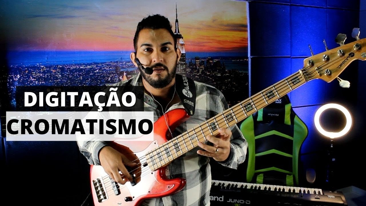 Use cromatismos e Frases no Contrabaixo