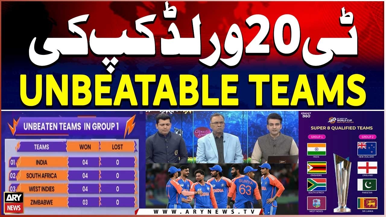 T20 World Cup 2026: Which teams remain undefeated?