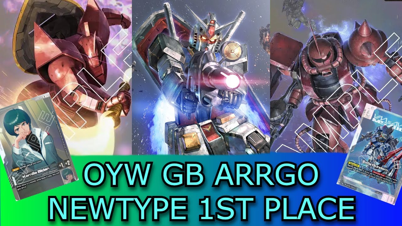 Newtype Challenge 1st Place GB OYW Deck Profile GCG GD02