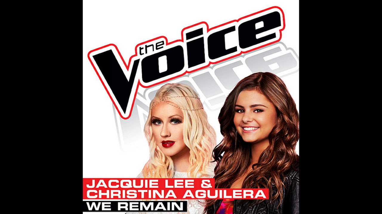 Jacquie Lee & Christina Aguilera | We Remain | Studio Version | The Voice 5