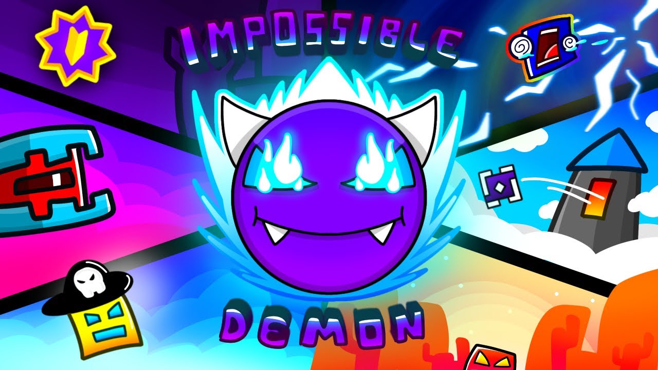 Impossible Demon by 16lord (me) / Geometry Dash 2.1.