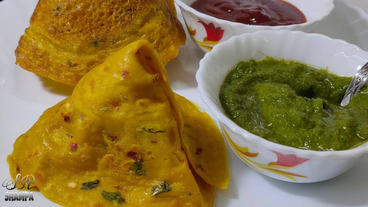 Oil free pure veg breakfast.বিনা তেলে আটা দিয়ে মুখরোচক ও পুষ্টিকর জলখাবার।সহজ ও  চটজলদি রেসিপি।