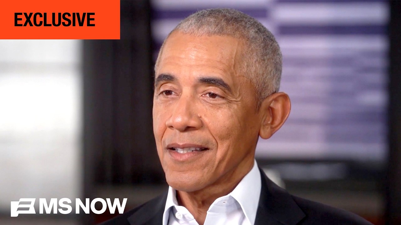 EXCLUSIVE: Barack Obama in his own words | MS NOW FULL INTERVIEW