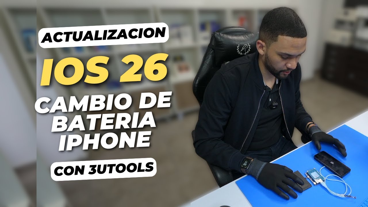 CAMBIO BATERIA IPHONE - IOS 26 - CON PROGRAMADORA