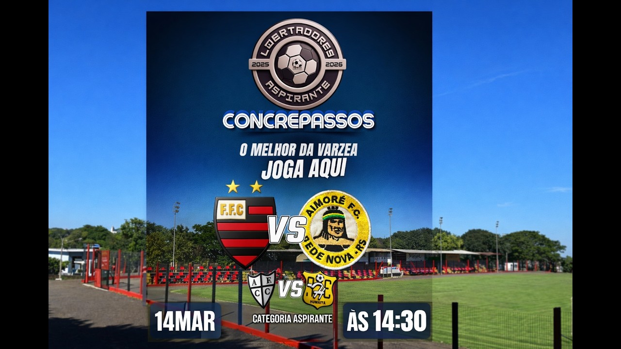 Libertadores Regional - Ass. Candelária x Ass. Humaitá / Flamengo x Aimoré - 8ªs de final aspirantes