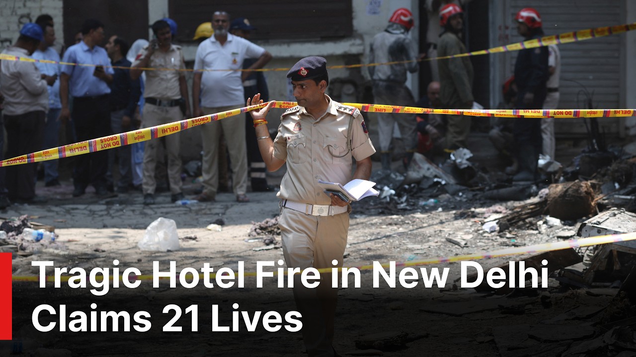 India Shocked by Deadly Hotel Fire in South Delhi | AC1W