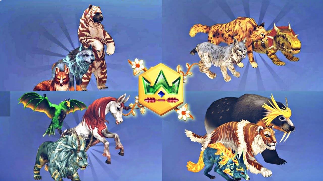 Collected Wild Pass items from all season | Season 1-4 | WildCraft