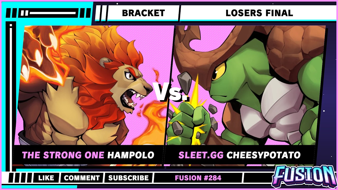 Fusion #284 - Bracket - Losers Final - HamPolo (Zetterburn) VS CheesyPotato (Kragg) - RoA2