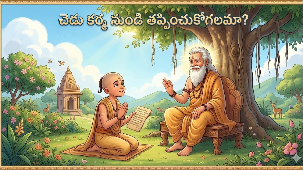 చెడు కర్మ నుండి మనం తప్పించుకోగలమా ? ఎలా?