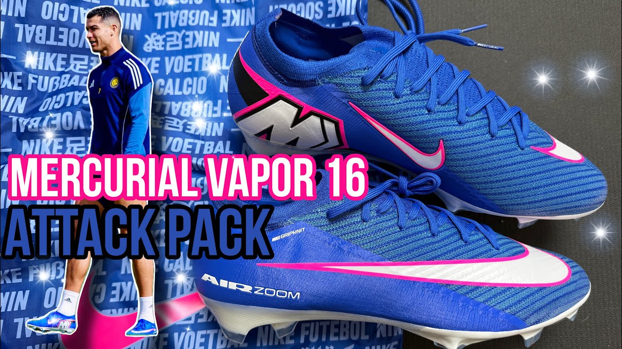 Бутсы Mercurial Vapor 16 Elite | Attack Pack | Распаковка бутс Криштиану Роналду и Винья-младшего 🔥
