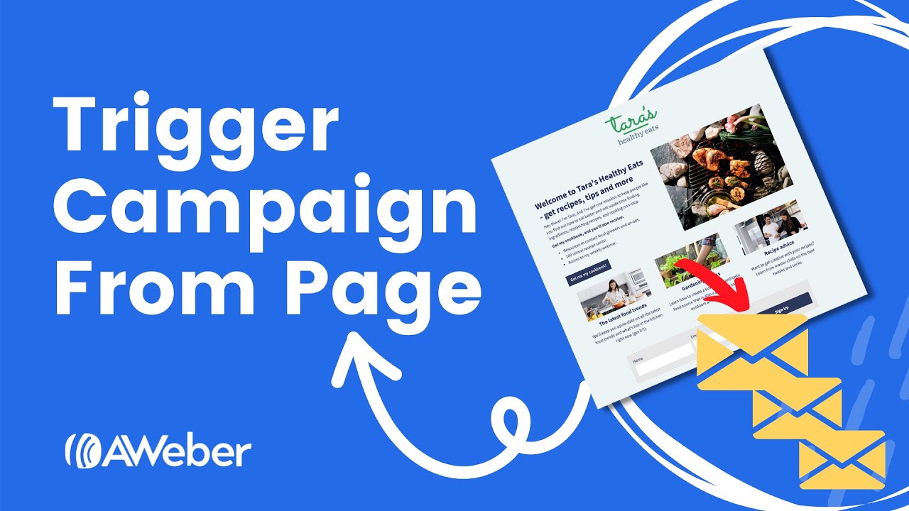 How to trigger an automated email campaign from your Landing Page