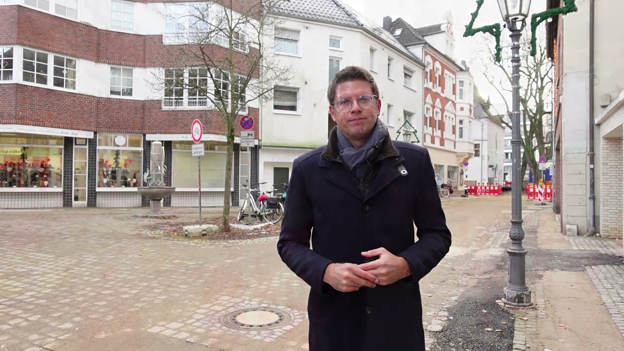 Sanierung des Marktplatzes in Erkelenz liegt im Zeitplan