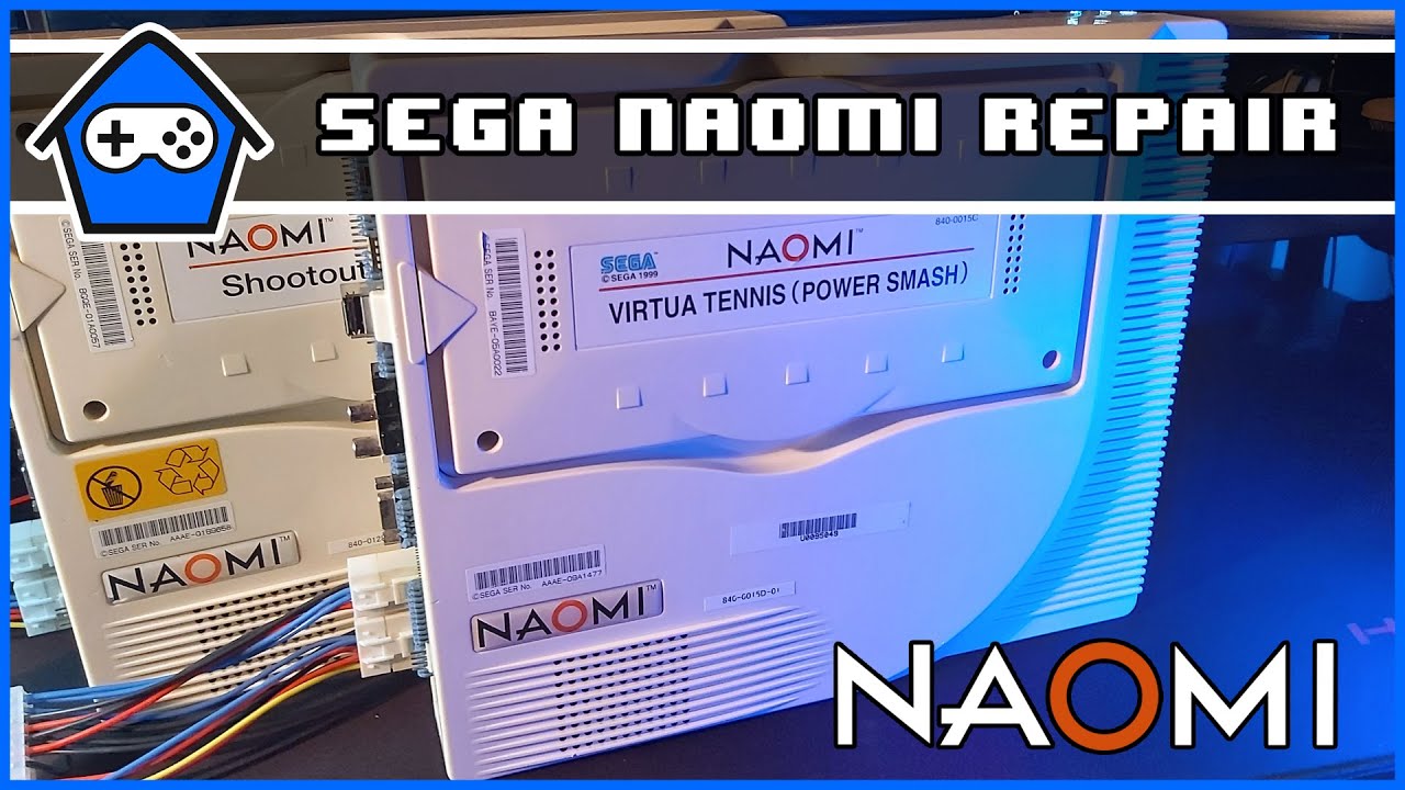 SEGA Naomi Repair - Fixing Two Arcade Boards