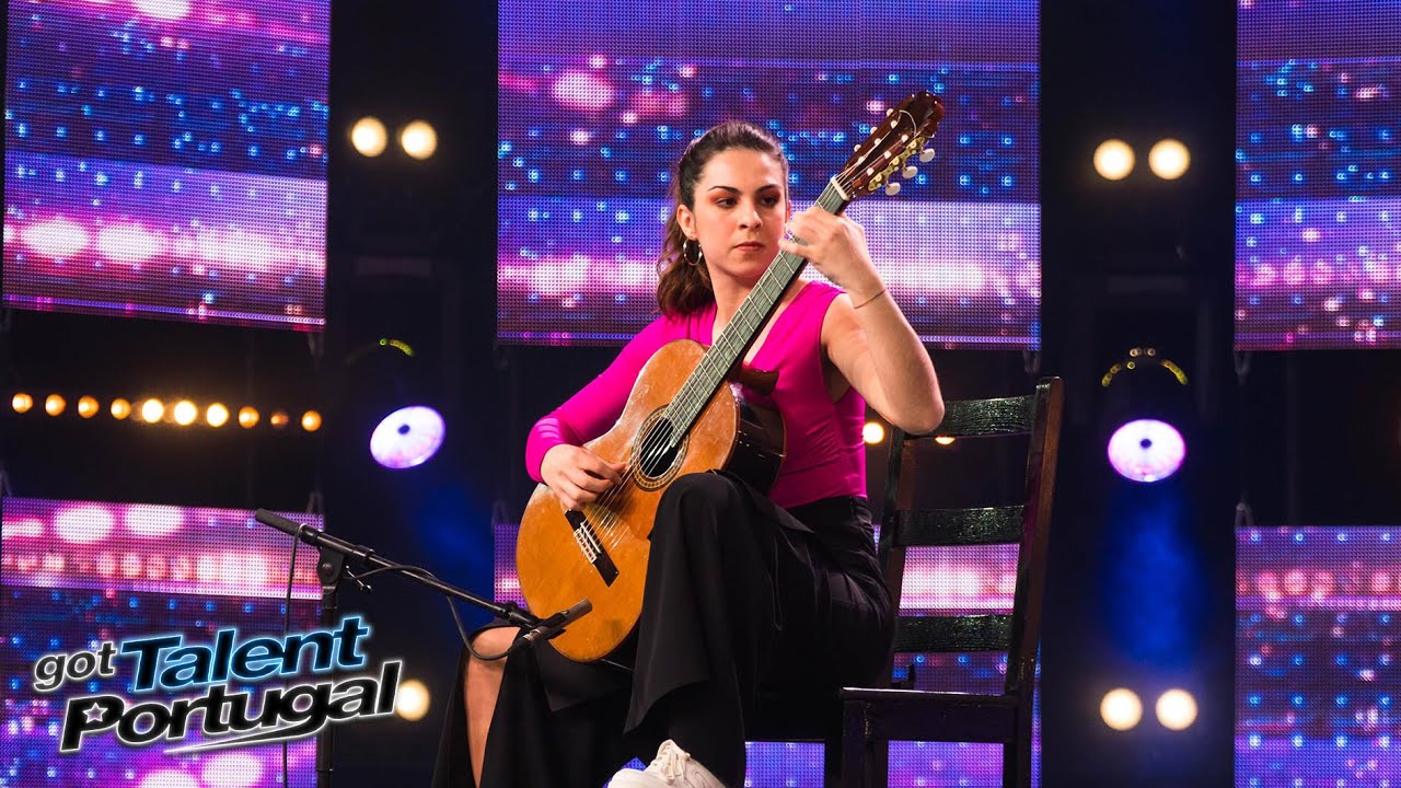 Beatriz Pinto domina a guitarra, vale a pena ver!  | Got Talent Portugal 2022
