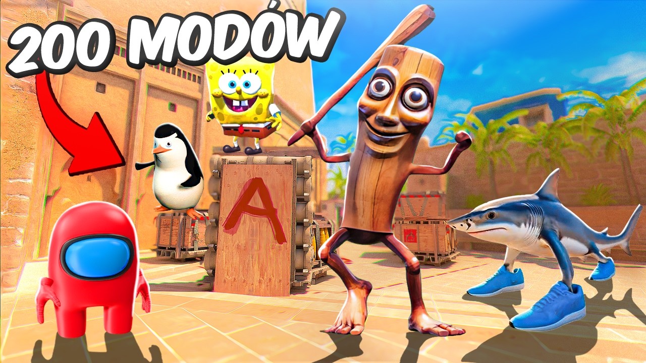 Pobrałem 200 MODÓW do CS2 i stało się to...