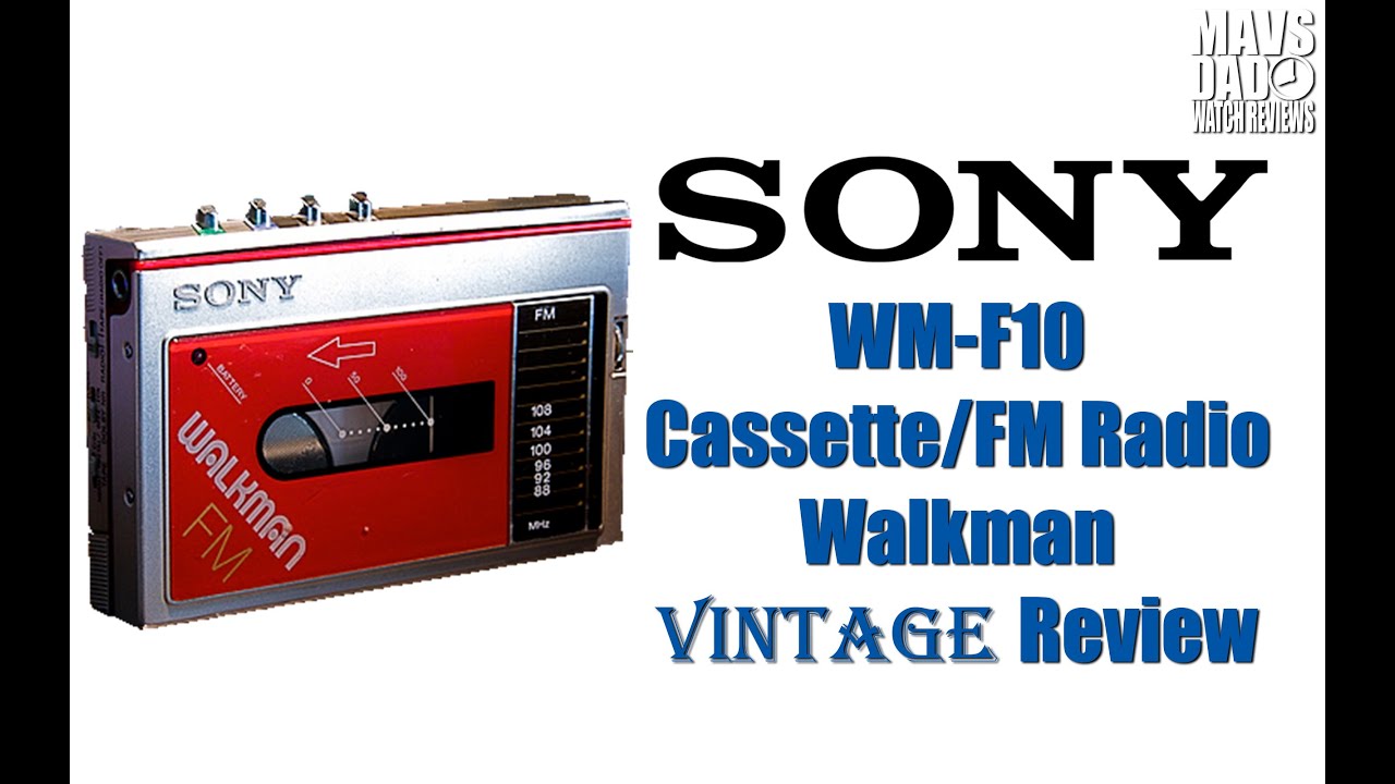 80's Vintage Review! | Sony Cassette Walkman WM-10 & WM-F10 | Tons Of Great Memories!
