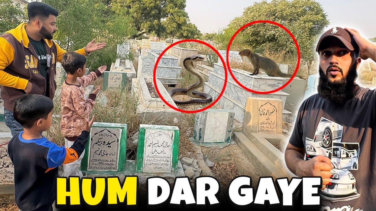 Qabristan ma ye kya dekha aaj 😱 Fahad Bhai Official