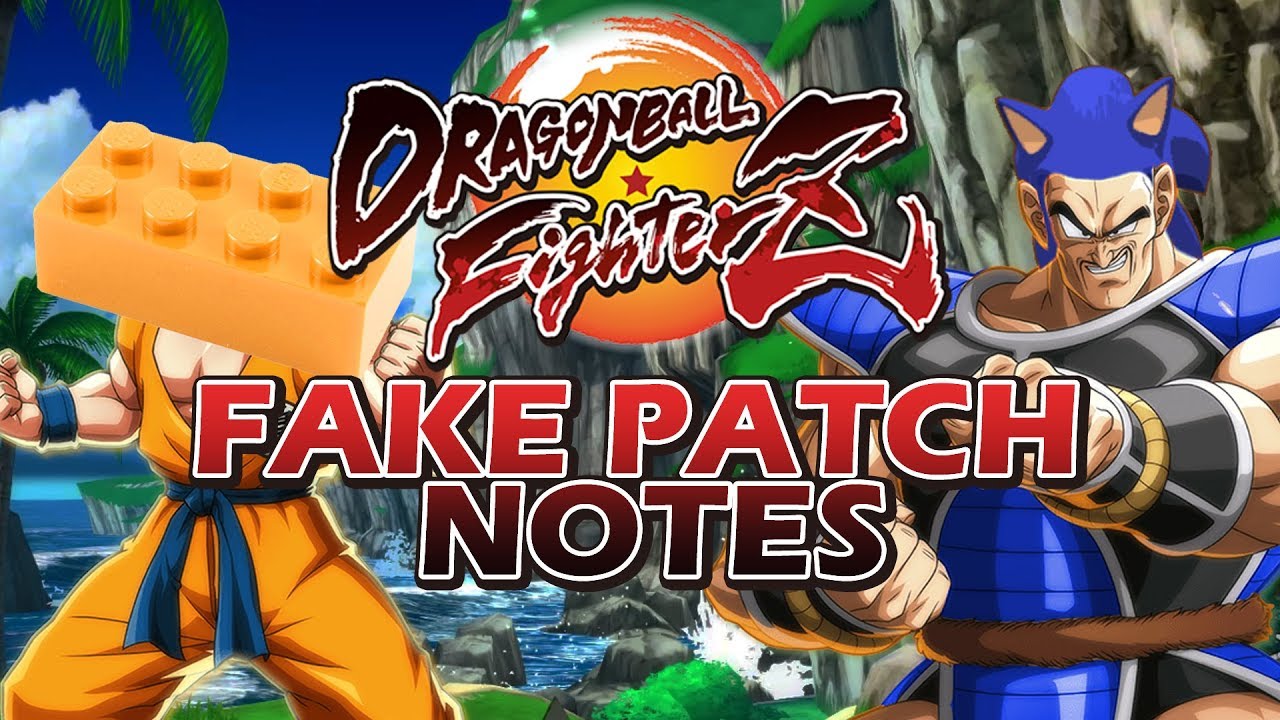 Поддельные заметки о патче Dragonball FighterZ