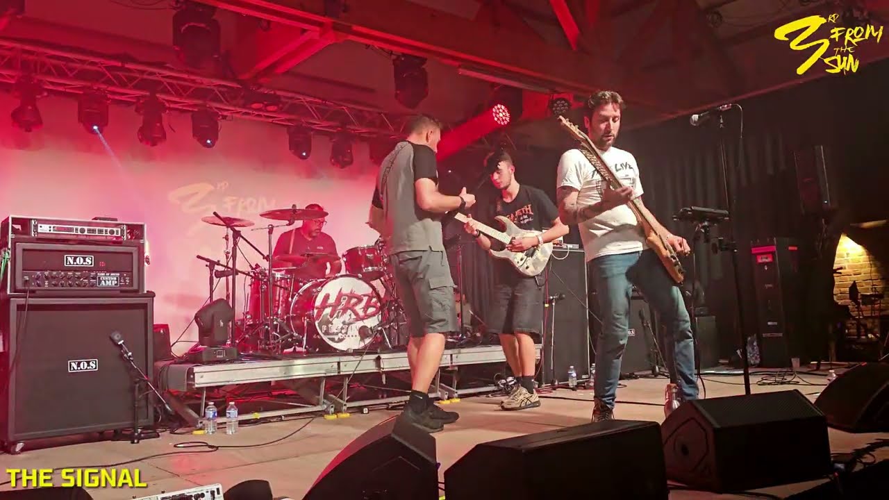 3rd FROM THE SUN - The Signal + Lost - live EVIL FEST @ 62 Ecourt St Quentin