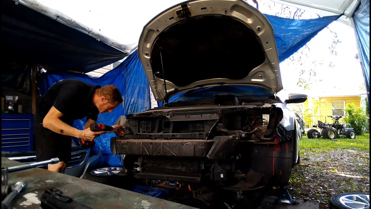 2012 Volkswagen CC engine removal, actual time