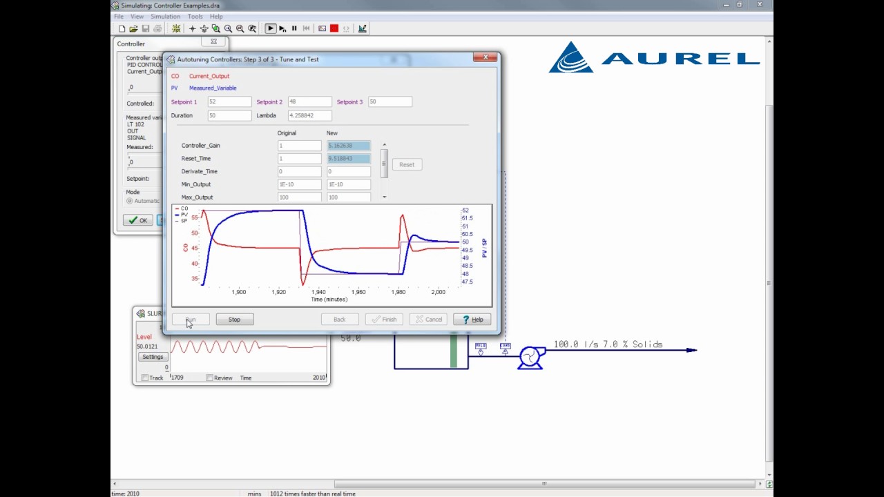 Tuning PID Controllers in CADSIM Plus