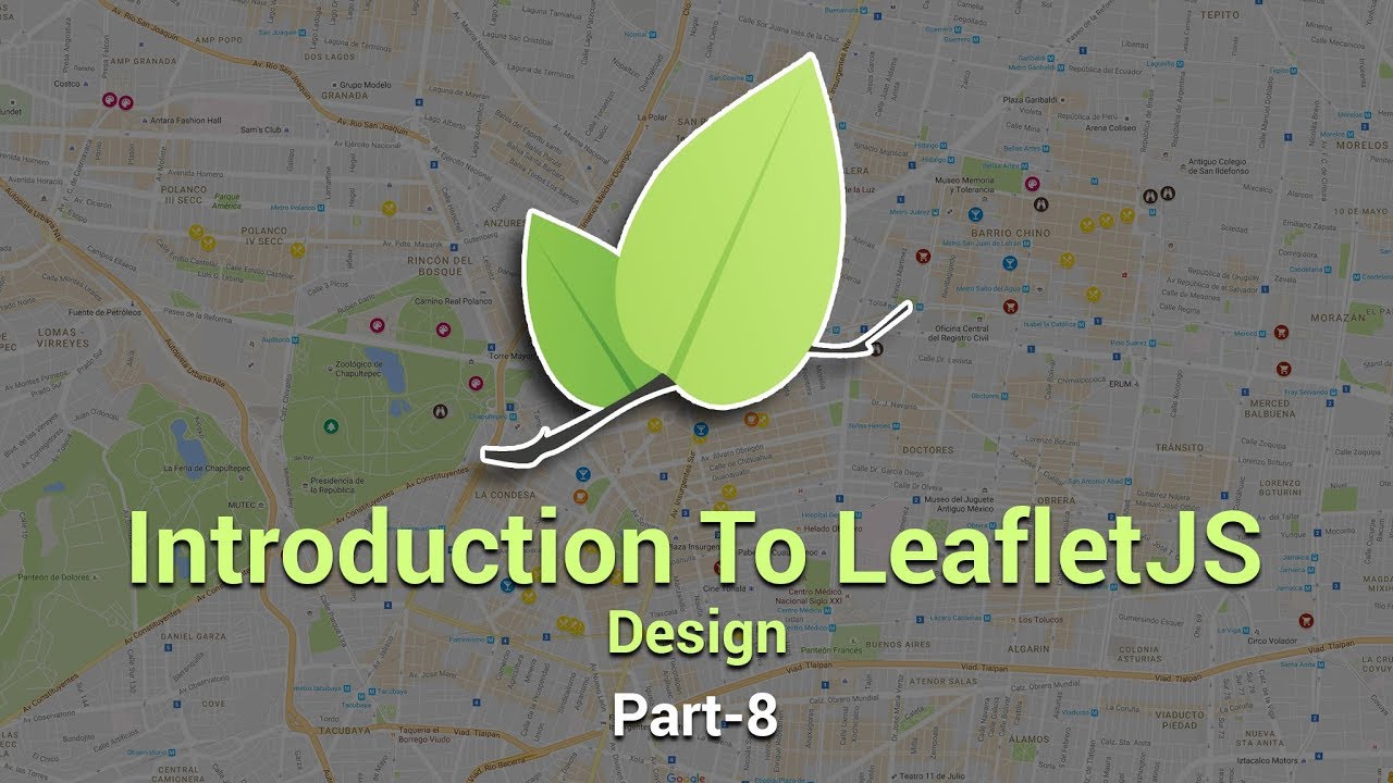 Introduction To Leaflet JS | Design | Final Part | Eduonix