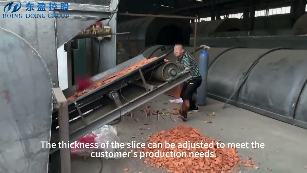 Cassava chips processing line cassava slicer cassava flakes making machine