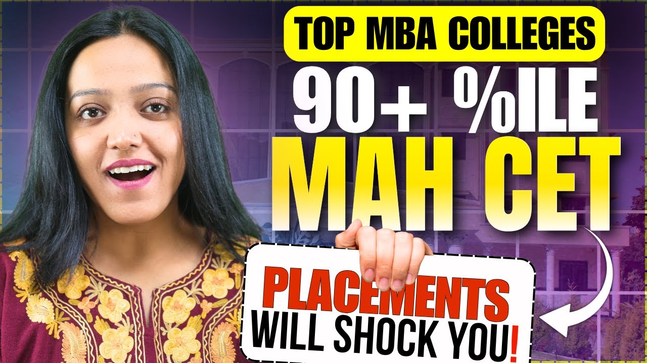 MBA Colleges for 90+ Percentile MAH MBA CET 2025 | MAH CET College Options At 90+ Percentile🔥