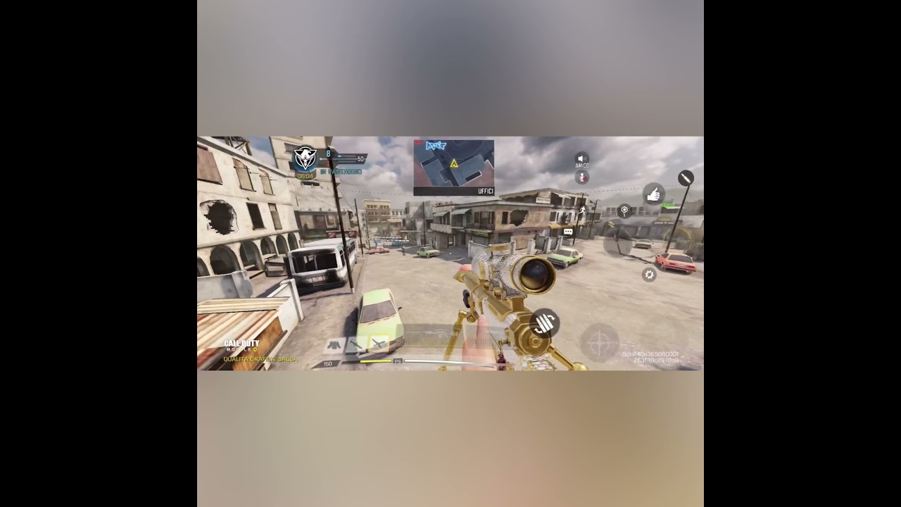 World Record 360 no scope in CODM #Shorts