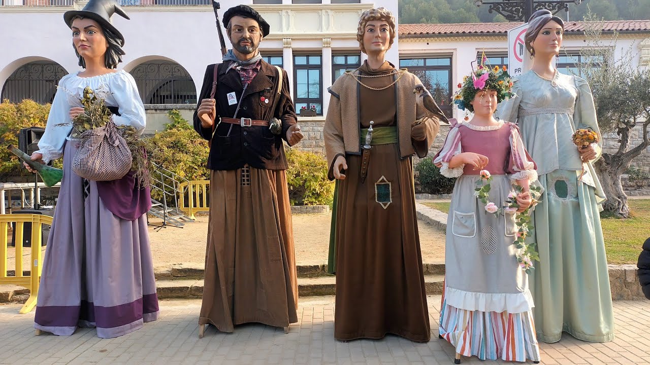 Gegants de Sallent - Fira de Santa Llúcia (19/12/2021)