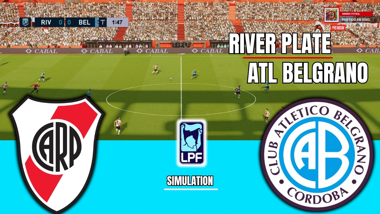 River Plate vs Club Atl&eacute;tico Belgrano Liga Profesional Argentina 2026 Simulation/Prediction