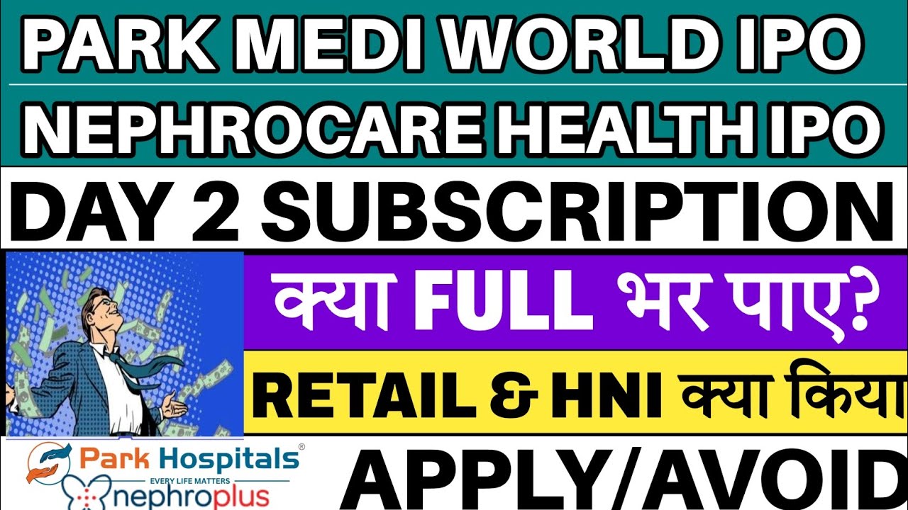 Park Medi World IPO | Nephrocare Health IPO | IPO Subscription Status | IPO GMP Today 