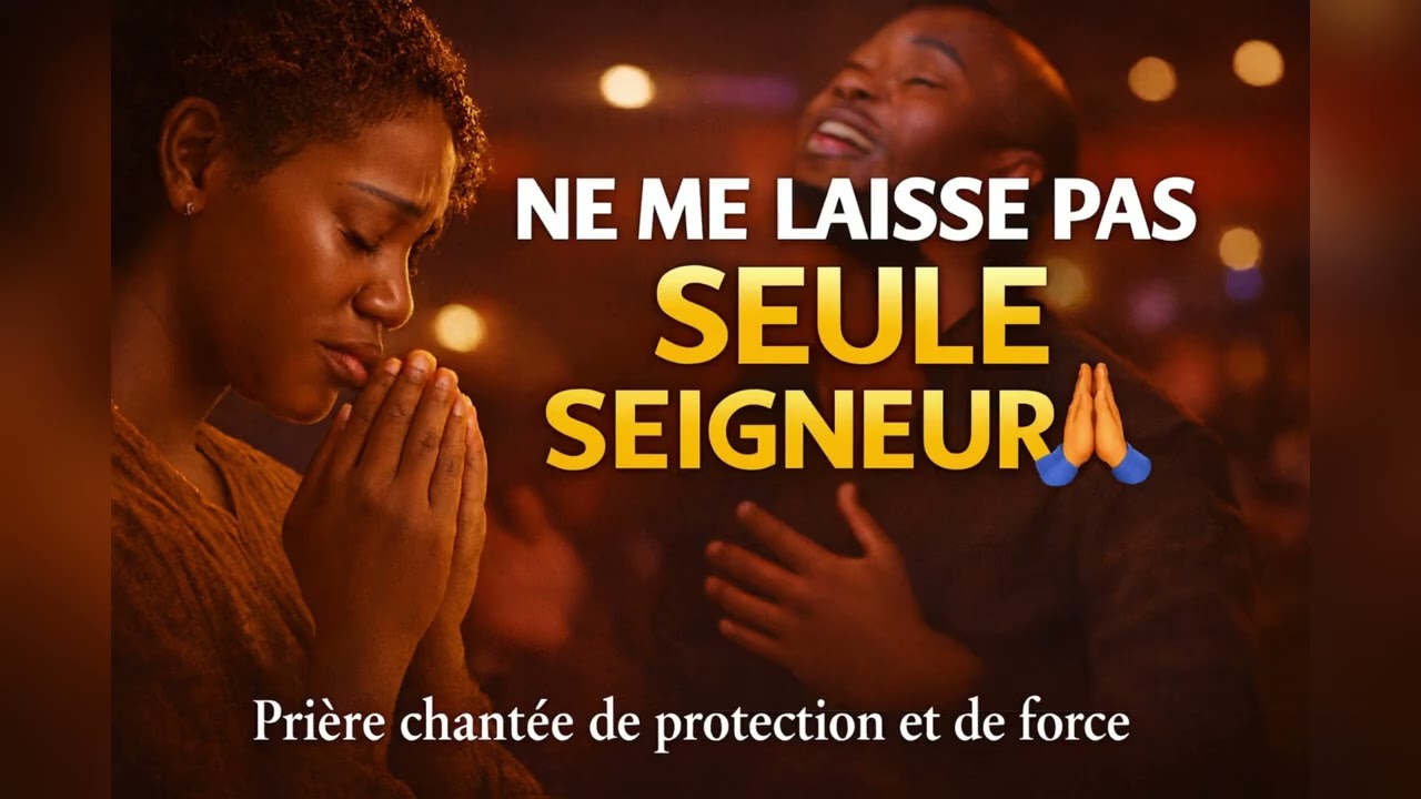 Ne me laisse pas seule Seigneur 🙏 Prière chantée pour les moments difficiles#adoration #france