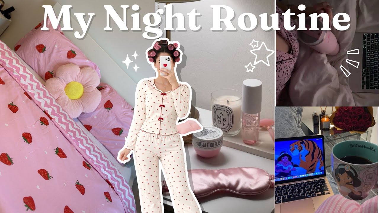 روتيني الليلي بدون تصنّع 🌒| حياة حقيقية ✨ | Self Care Night Routin🌸