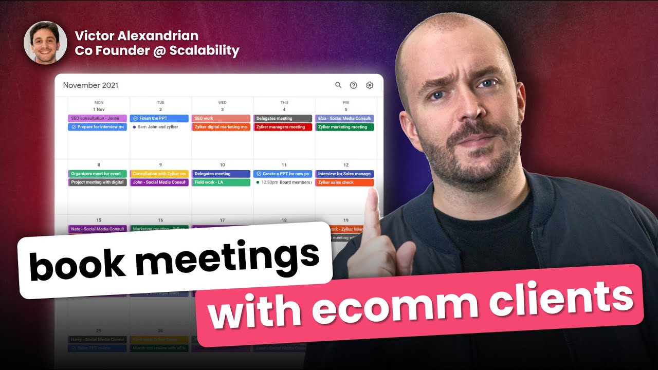 Cold Email Tips to Book Meetings with E-commerce Players | Cold Email Template