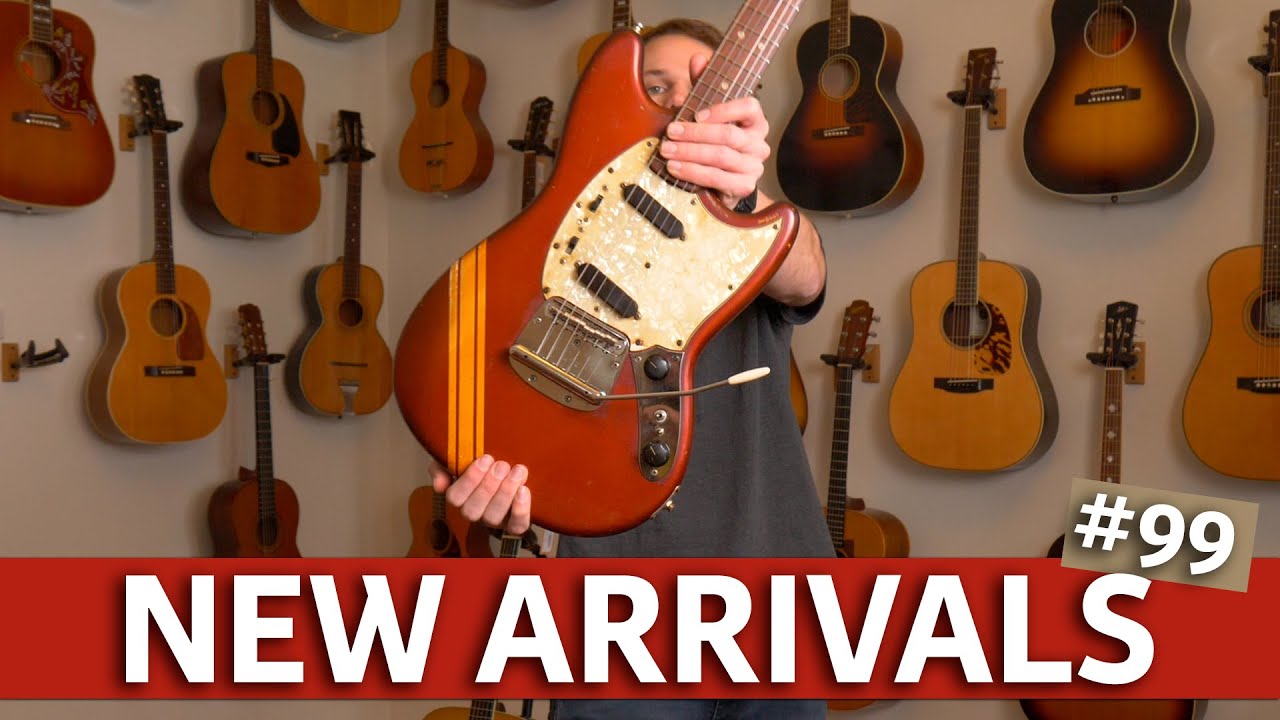 Fender Mustang Competition Red 1969! | New Arrivals #99 | @ TFOA