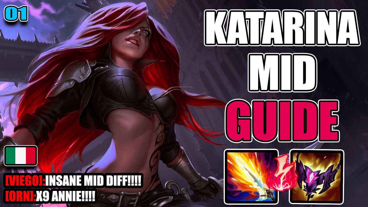 KATARINA MID SPIEGATA BENE 🔥 | Guida Completa ITA su Macro e Micro, League of Legends #01