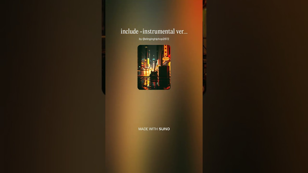 include -instrumental ver-