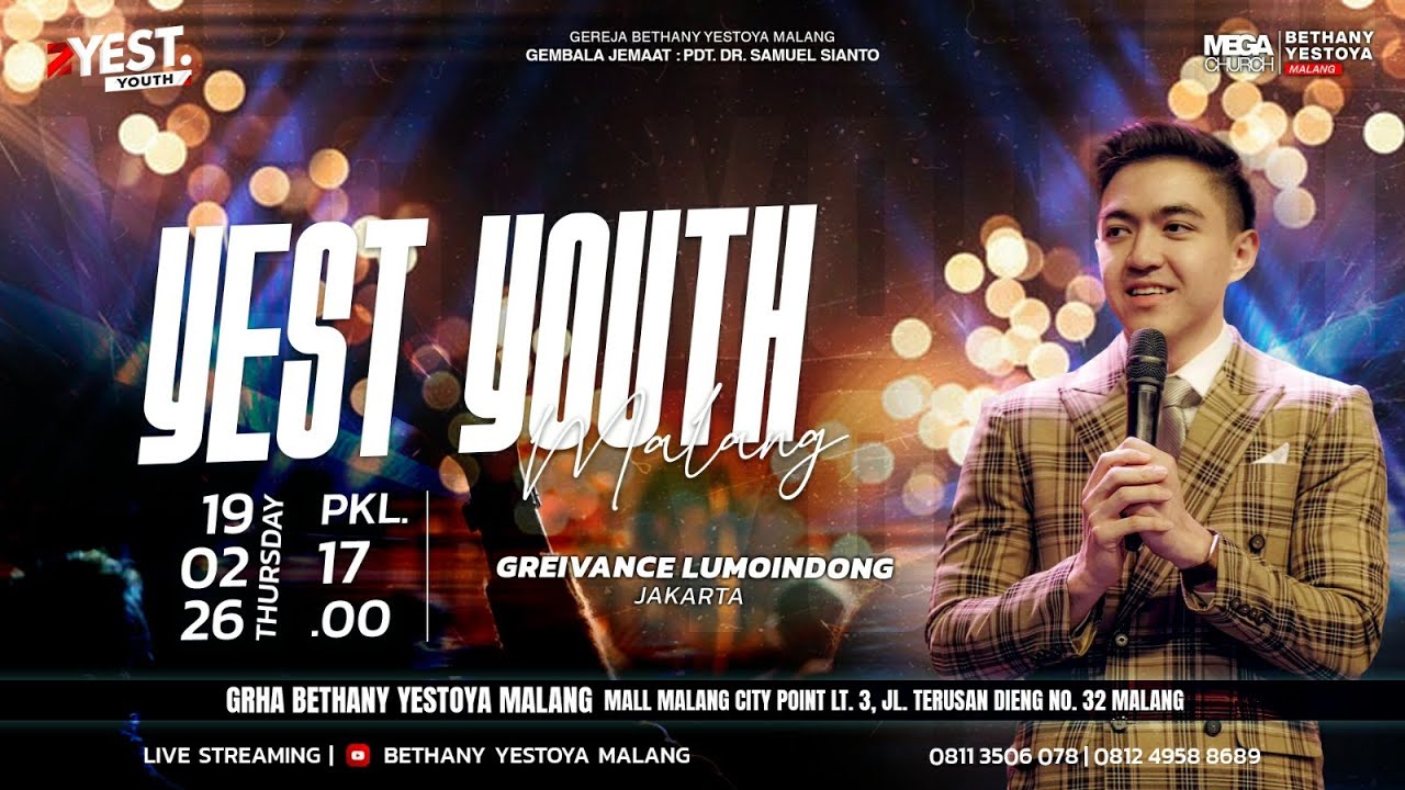 YEST YOUTH MALANG On-Site Service - 19 Februari 2026 - Greivance Lumoindong
