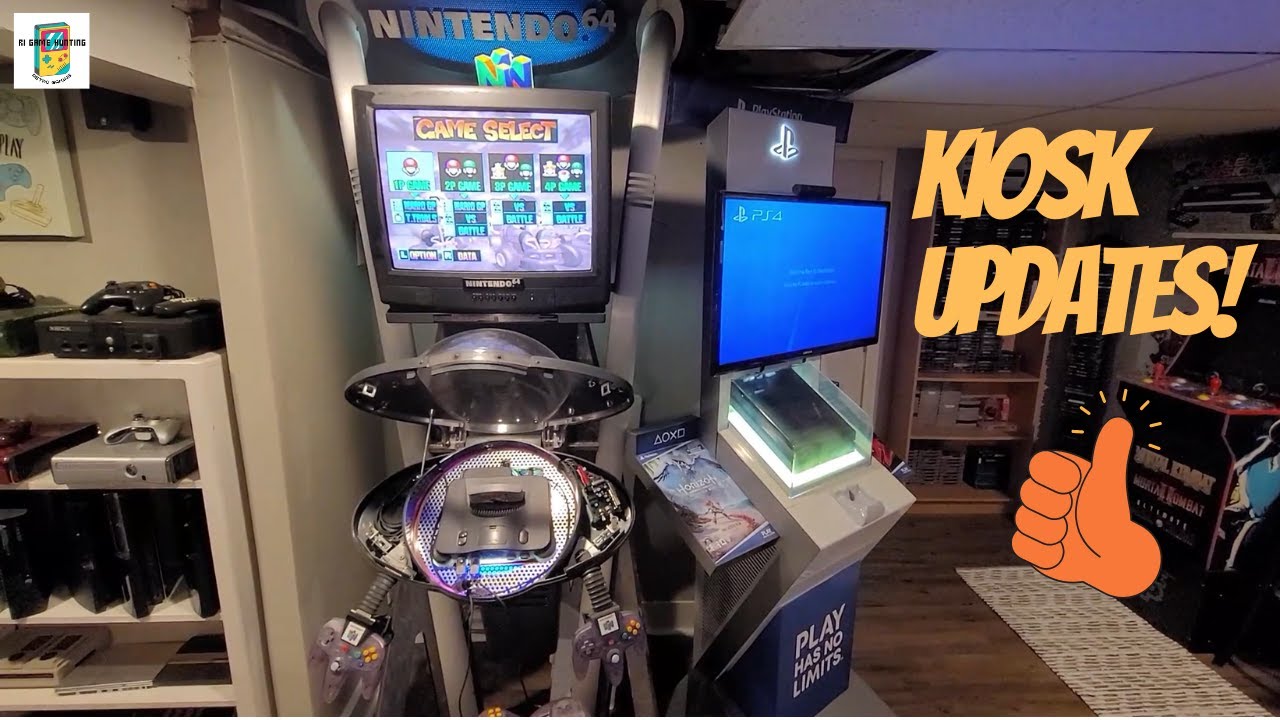 N64 & PS4 Kiosk Updates